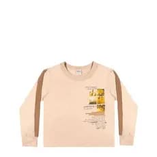 Camiseta Manga Longa Menino Estampada Malwee/Elian- 4 ao 8