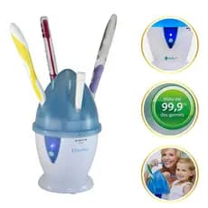 Higenizador UV para escovas Dental Vilallys Plus - Elimina 99,9% dos Germes Capacidade 4 escovas