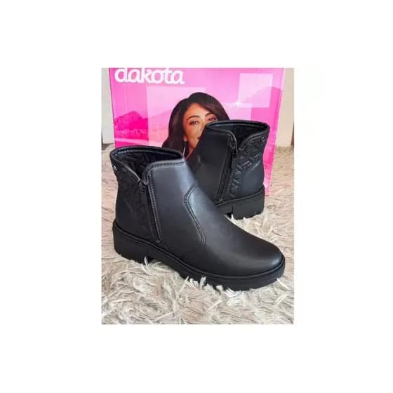 Bota Feminina Dakota Básica Conforto Moda Original DA841