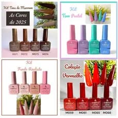 Kit de Esmaltes em Gel Dafu - Secagem UV - Perfeita Cobertura