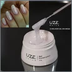 Gel Construtor Uze Nails Hipoalergênico 25g – Alongamento de Unhas | Anvisa
