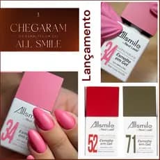 Esmalte em Gel Real Love Allsmile 10ml Sem TPO HEMA UV LED