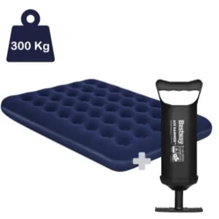 Colchão Inflável Casal ou Solteiro Resistente Suporta 300 Kilos