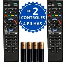 Controle Tv Led Sony Bravia com botao netflix 7009