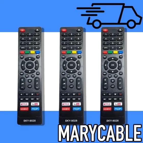 Controles Tv PHILCO Netflix Amazon 9028