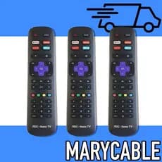 3 Controles Remoto Para Tv Roku das Marcas Philco Semp AOC