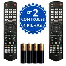 Controle remoto para TV Semp Toshiba 8024