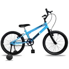 Bicicleta Aro 20 Infantil Masculina Com Rodinha Auxiliar de Menino Rossi MTB