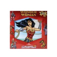 WONDER WOMAN - MEU PRIMEIRO LIVRO QUEBRA-CABECAS