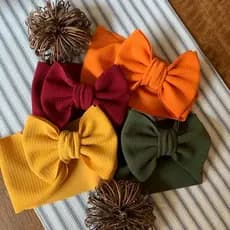 Faixa turbante bebê flor| turbante bebe laço