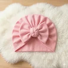 Turbante Zoe Bebe e Infantil | Touca bebe Turbante Donuts ou laço coreano