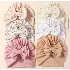 Touca Turbante Bebê Touca Turbante zoe infantil PRONTA ENTREGA