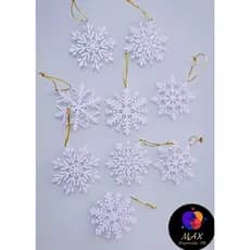 flocos de neve decoração / decoração de natal/ enfeite de natal
