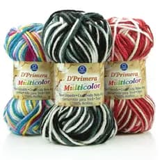 Fio/Lã CISNE D PRIMERA MULTICORES  40g - Tricô / Crochê - COATS CORRENTE - UNIDADE
