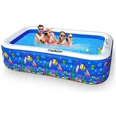 Piscina Inflável 3 Anéis Infantil/adulto. 210x140x65. 2200l