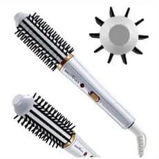 Escova Modeladora Britânia BEC04 Bivolt - Alisa e Modela, Antiaderente, Branca
