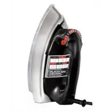 Ferro de Passar Roupa a Seco Black+Decker Preto com Base de Alumínio Polido 110V