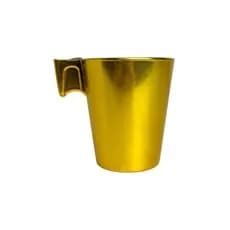Conjunto C/6 Xicaras Malta De Vidro Cha Cafe 90ml