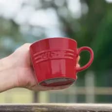 🍵 Caneca Le Chef 300ml Cerâmica Premium Copo para Café e Chá Elegante