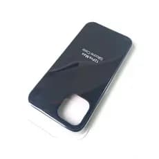Capa capinha para Iphone 12, 12 Pro e 12 Pro Max silicone preta anti impacto, interior aveludado