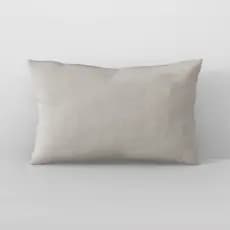 Almofada Baguete 60x40 Grande Linho Decoração Sala Quarto Escritório Luxo Ziper Invisível Quebra Rim
