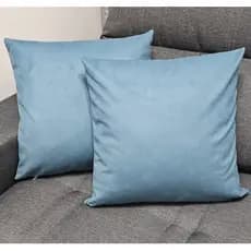 Kit 2 Capas De Almofada Em Suede Veludo 45x45 premium