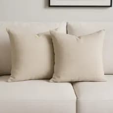 Kit 2 Capa de Almofada em Linho Premium | Estilo, Qualidade e Conforto