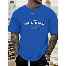 Camiseta Masculina Estampada The Originals 100% Algodao Moda
