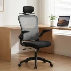 Cadeira Escritorio Presidente Estudo Ergonômica Escrivaninha 150kg Giratória Confortavel Ródinha
