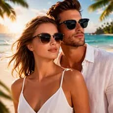 Oculos de Sol Feminino Masculino Inspire ClubMaster Óculos Vintage Unissex