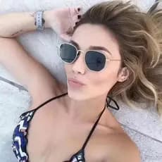Óculos de Sol HEXÁGONAL Hype Moda Feminino Masculino Envio Rápido Promocao TOP