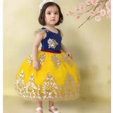 Vestido Infantil Branca de neve Luxo Renda