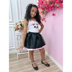 Fantasia Meninas panda Urso