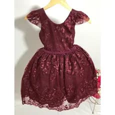 Vestido de festa infantil Marsla Renda