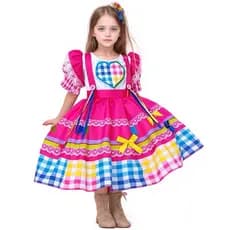 Vestido De Festa Junina Caipira junino São João