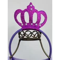 kit Tiara e luva Lilás princesa sofia
