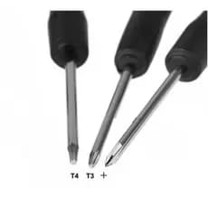 Kit Chave Torx Pentolabe  T3 T4 + Chave Phillips Abertura Celular Controle Ps