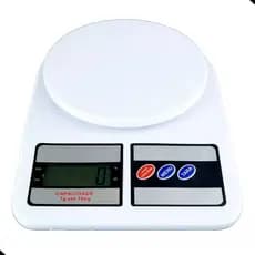 Balança Digital Cozinha Alta Precisão Portátil Versátil Confeitaria Fitness Dieta Treino 10kg