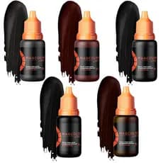 Pigmentos Gold Line Brow Mag Color Micropigmentação Sobrancelhas Negrito Preto Escurissimo Escolha