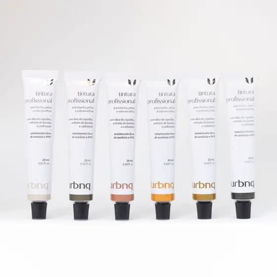 Tinta Tintura Coloração para Sobrancelhas e Cilios Urbanique Profissional Livre de ppd