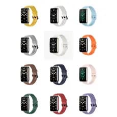 Pulseira para Mi Band 7 Pro + 2 Películas Kit de 3 e 5 Unidades Pulseiras para Smartwatches Xiaomi Smart Band 7 Pro