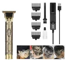 Máquina de cortar cabelo e barba profissional T9 Vintage Aparador de Barba