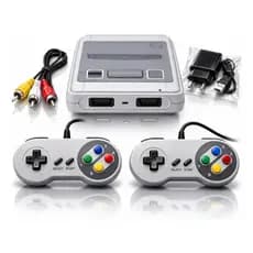 Video Game Classic Super Nintendo Mini SNES 620 Jogos Retro 8 Bits Com 2 Controles Original Envio Imediato