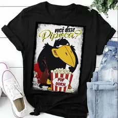 Camiseta Jubileu - Você Disse Pipoca  camisa pica pau