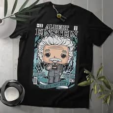 Camiseta   Albert Einstein Funko Pop camisa unissex