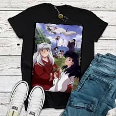 Camiseta Camisa Anime Inuyasha