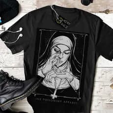 Camiseta Freira demoníaca camisa   unissex anime