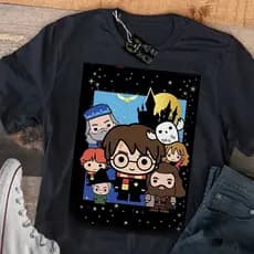 Camiseta camisa Harry Potter unissex