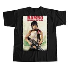 Camiseta Rambo Sylvester Stallone