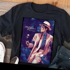 Camiseta Michael Jackson Camiseta Rock Funko Pop Camisa